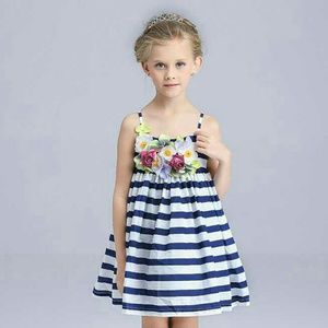 High Quality Summer colorfull flower Dress